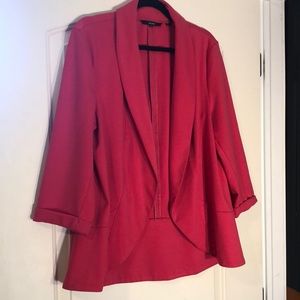 Vero Moda 3/4 Sleeve Fuchsia Jacket